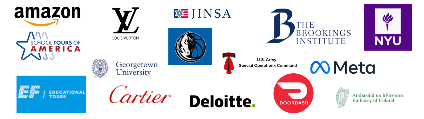 DC by Foot corporate tours trusted by Fortune 500 companies and global organizations